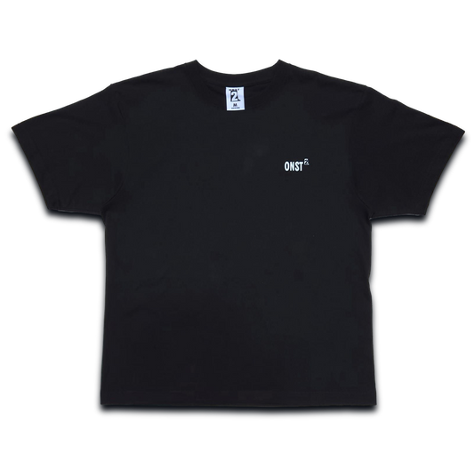 Mouth Boxy Tee Black