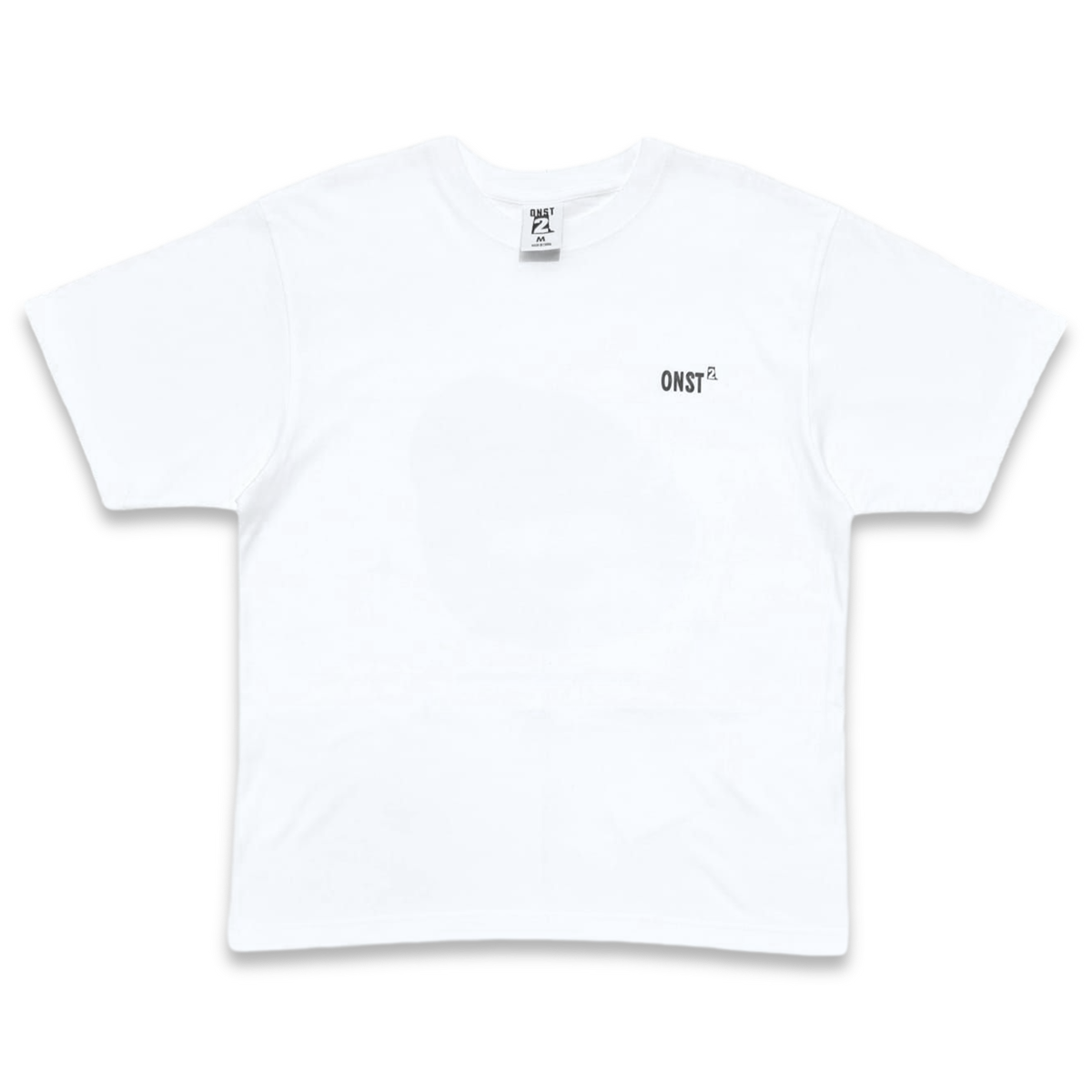 Mouth Boxy Tee white